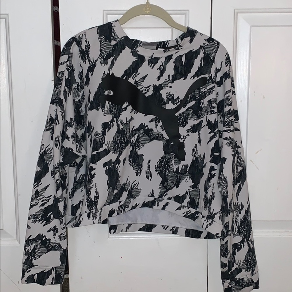 Over sized crop top
